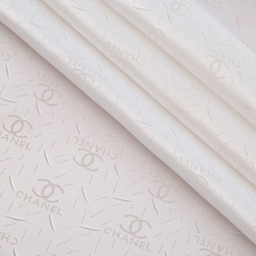 Ткань подкладочная 045-18875 молочный жаккардовый