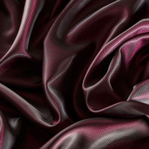 Ткань подкладочная 045-02308 сливовый жаккардовый