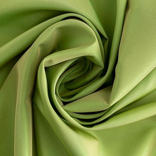 Ткань портьерная тафта h-300 см Т371-02-113 салатовый однотонный