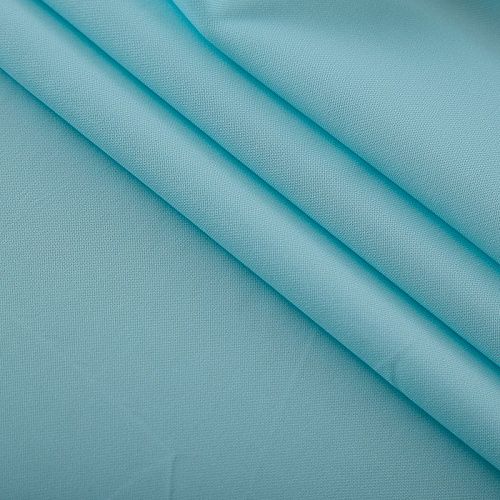 Креп 026-18697 морской зеленый однотонный
