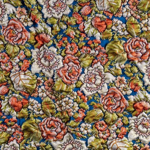 Жаккард К13-383 синий