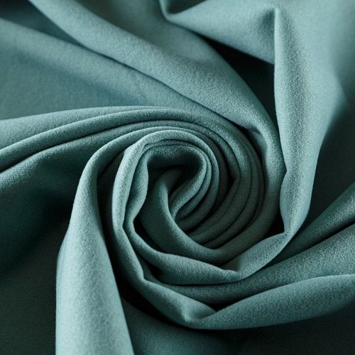 Ткань пальтовая 040-05221 пыльно-бирюзовый однотонный