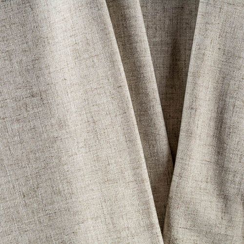 Лен искусственный К33-231 молочно-серый меланжевый