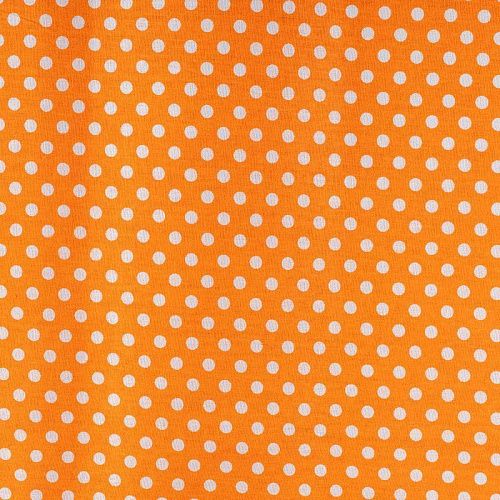 Бязь 007-00640 оранжевый принтованный