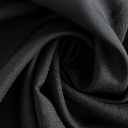 Ткань костюмная К36-170 черный однотонный