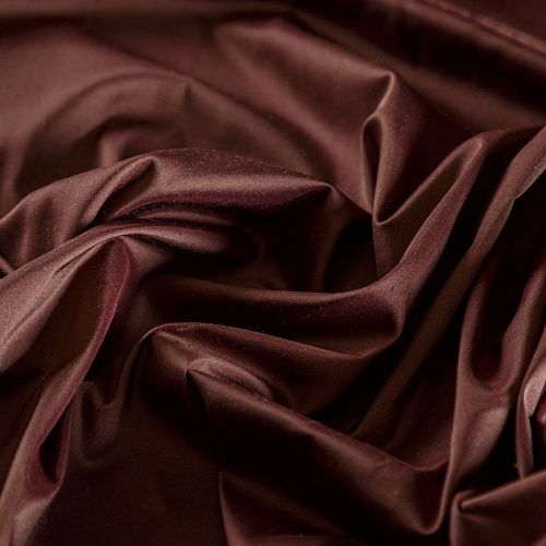 Дикий шелк 016-04796 шоколадный однотонный