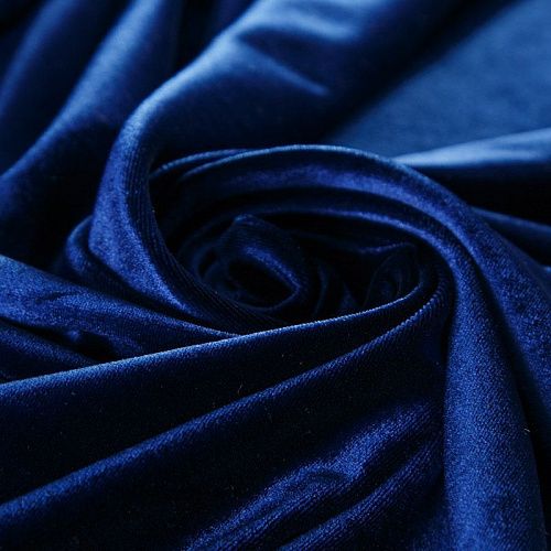 Бархат-лайкра 002-15633 парламент однотонный