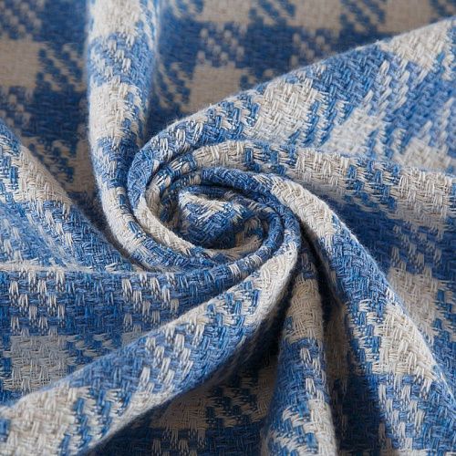 Твид Gucci 052-19073 бело-голубой