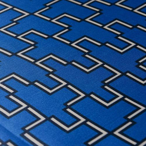 Твил-шелк 064-11984 сапфировый принтованный