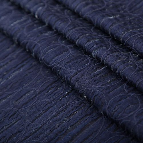 Хлопок жаккардовый Dolce&Gabbana 063-19263 темно-синий