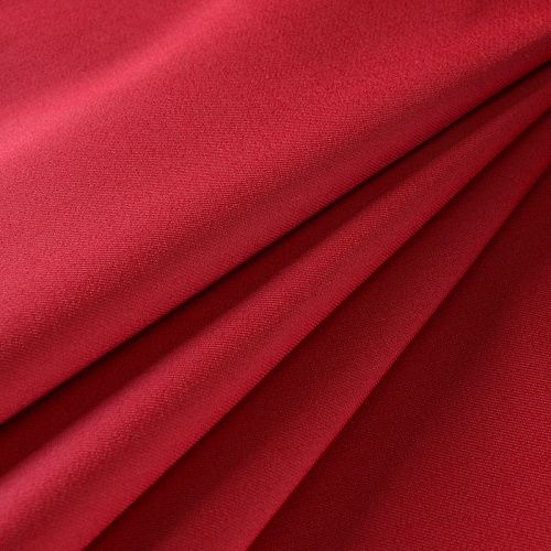 Джинс 015-11859 ягодный красный однотонный