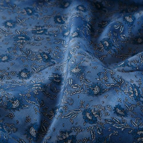 Джинс стрейч Aspesi 015-16964 голубой принтованный