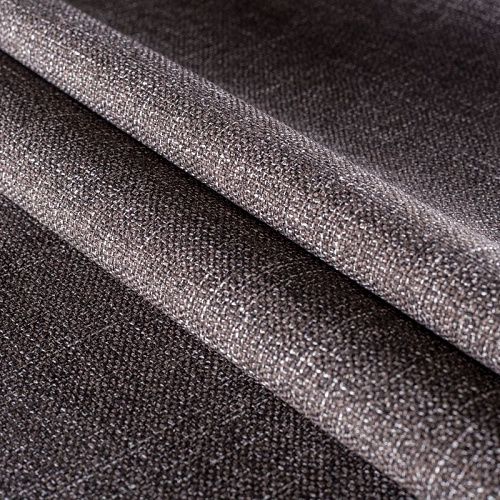 Ткань мебельная рогожка 22-02-00771 кофейный однотонный