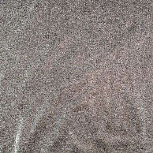 Трикотаж лазер К33-962 серебряный однотонный