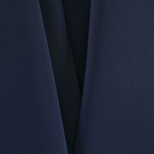 Трикотаж 056-12062 темно-синий однотонный