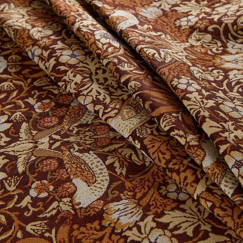 Гобелен У. Моррис Земляничный вор 22-02-15832 коричневый 