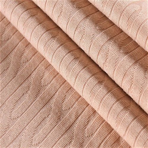 Трикотаж 056-10483 телесный бежевый однотонный