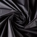 Ткань плащевая К33-599 черный однотонный