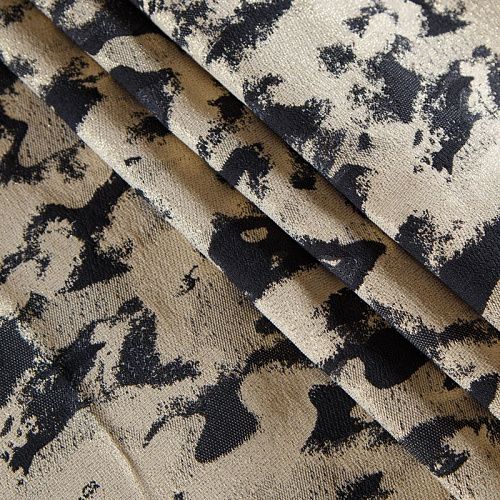 Жаккард 017-12123 золотисто-черный