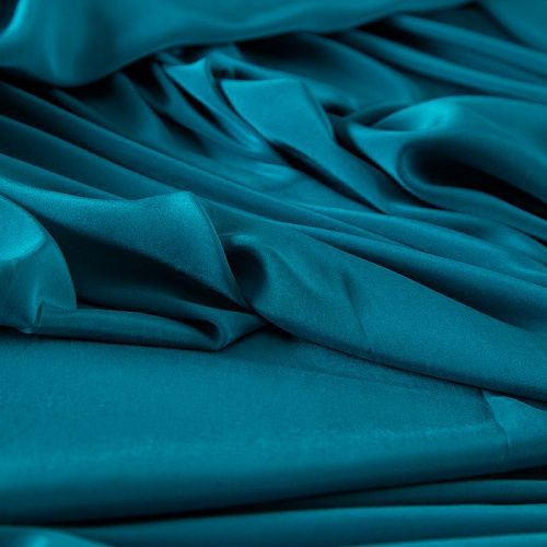 Шелк натуральный 064-20234 темно-бирюзовый