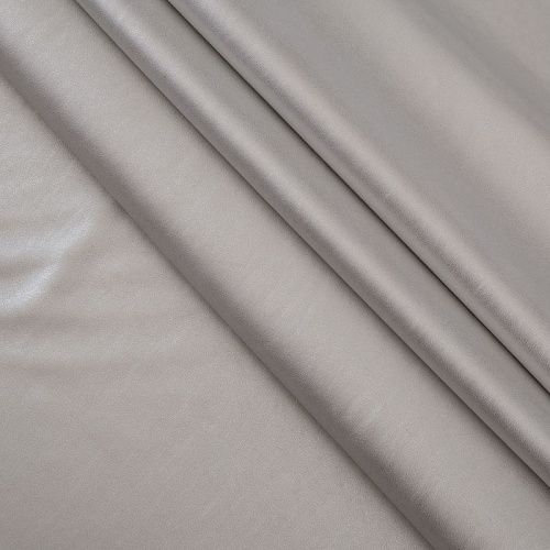 Экокожа стрейч 070-18714 серый жемчуг однотонный