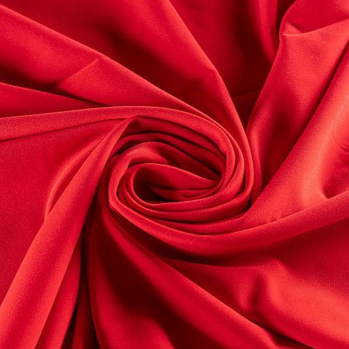 Лайкра утепленная К06-155 ягодно-красный однотонный