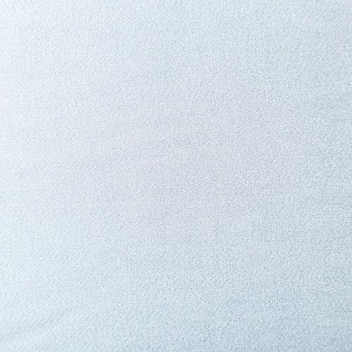 Шелк-штапель 069-06864 выбеленный серо-голубой однотонный