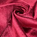 Ткань портьерная бархат Т199-02-57 красно-вишневый однотонный