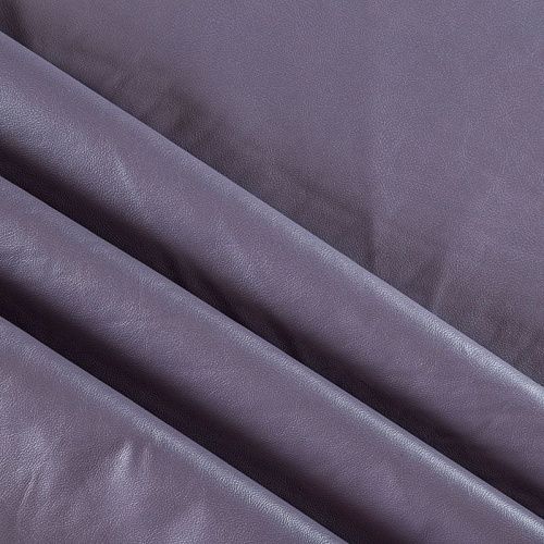 Экокожа на замше К05-543 пепельно-фиолетовый однотонный