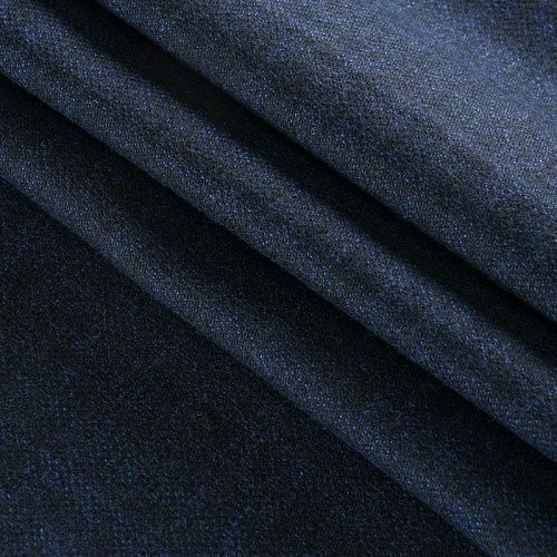 Ткань костюмная 025-12004 черно-синий