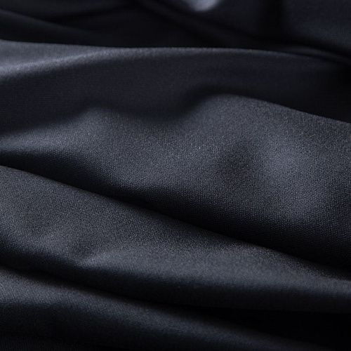 Шерсть костюмная 025-19960 черный однотонный