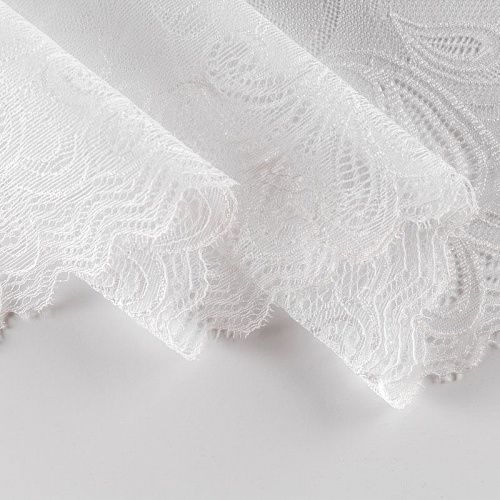 Кружево эластичное 200 мм Ф01-0262 белый