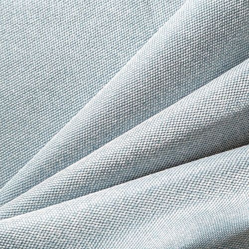 Ткань портьерная h-300 см 02-02-05124 серо-голубой однотонный