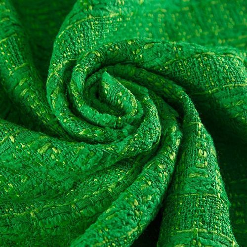 Твид Balenciaga 052-19182 ярко-зеленый