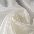 Органза К36-263 молочный однотонный