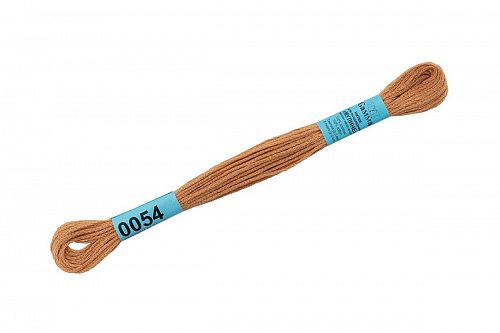 Нитки для вышивания Gamma мулине 8 м 0054 песочный