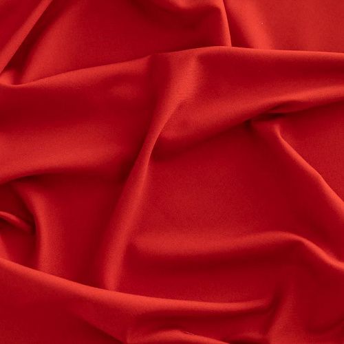 Ткань костюмная К33-419 красный однотонный