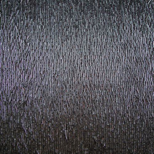 Сетка с пайетками и стеклярусом 050-19862 антрацит