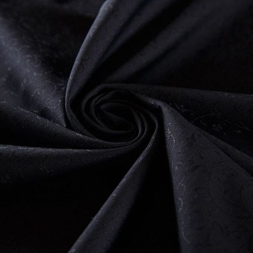 Хлопок Bottega Veneta 063-16281 черный жаккардовый