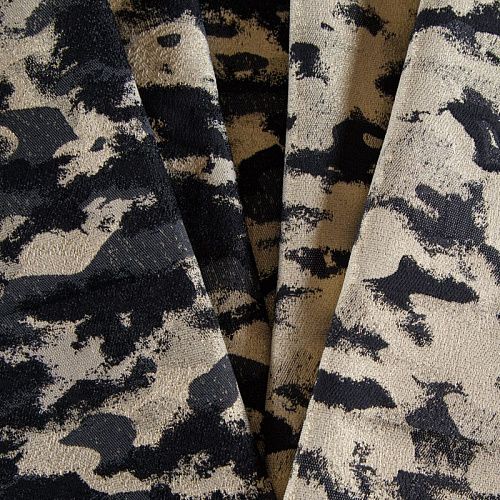 Жаккард 017-12123 золотисто-черный