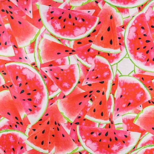 Лайкра К33-110 белый принтованный