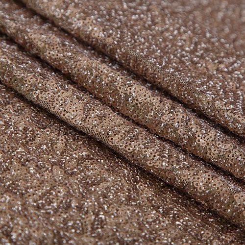 Пайетки на сетке 055-16847 бежевый