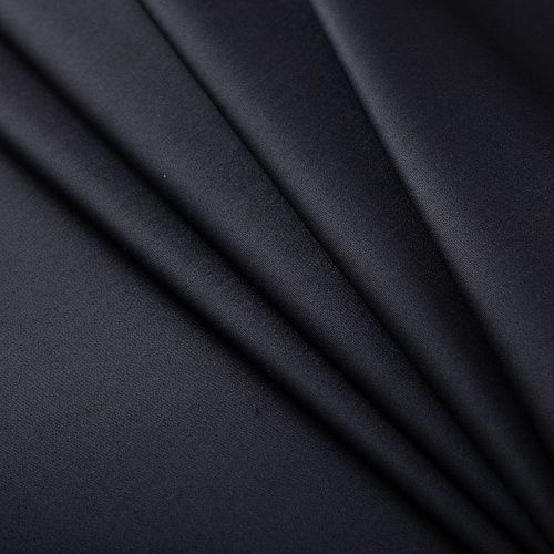 Шерсть костюмная дублированная YSL 025-20301 черный