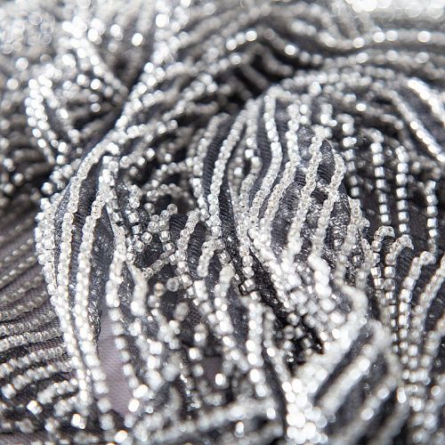 Сетка с бисером 050-19871 черный
