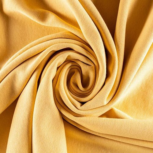 Трикотаж бесшовный (Рибана) К36-037 абрикосовый однотонный