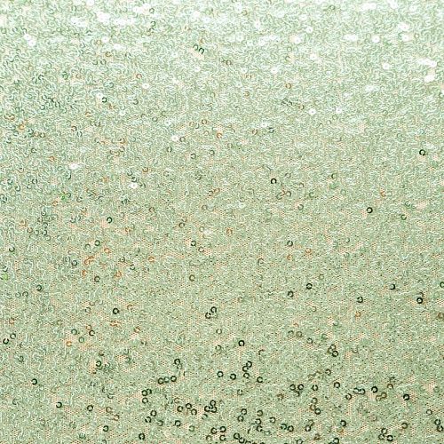 Пайетки на сетке 055-02826 салатовый однотонный
