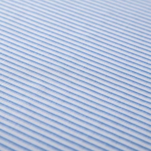 Шелк-батист 064-20093 бело-голубой