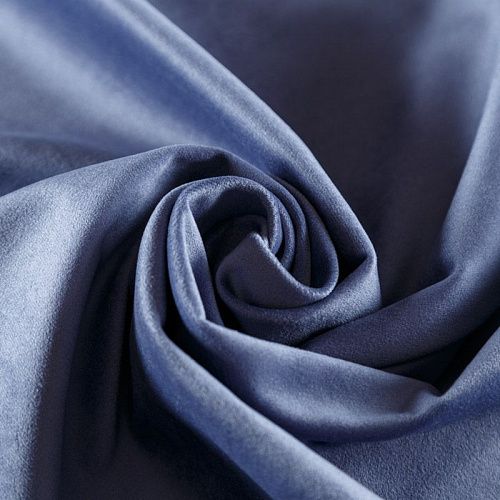 Ткань мебельная микровелюр 09-02-08954 стальной однотонный