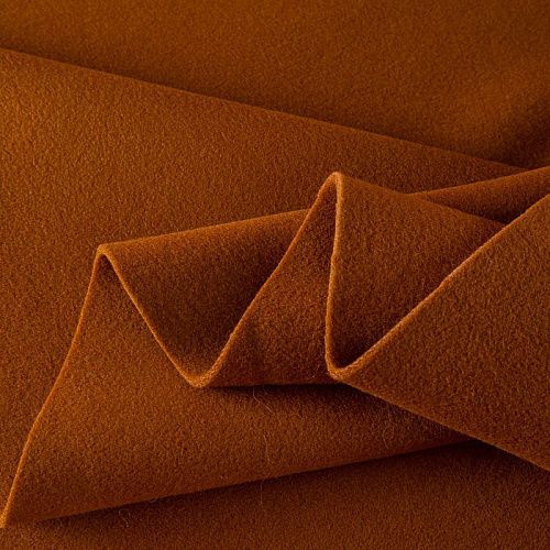 Ткань пальтовая 040-20243 рыже-коричневый