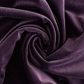 Ткань портьерная бархат h-300 см 530-02-06 фиолетовый однотонный